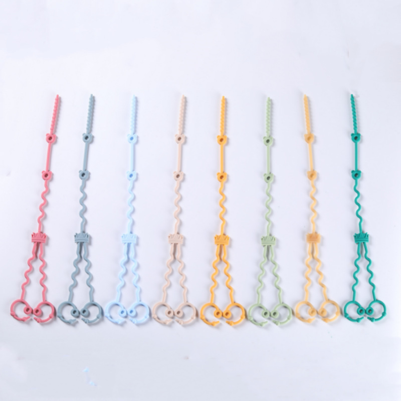 Baby Food Game - Bebê silicone chupeta corrente de grau