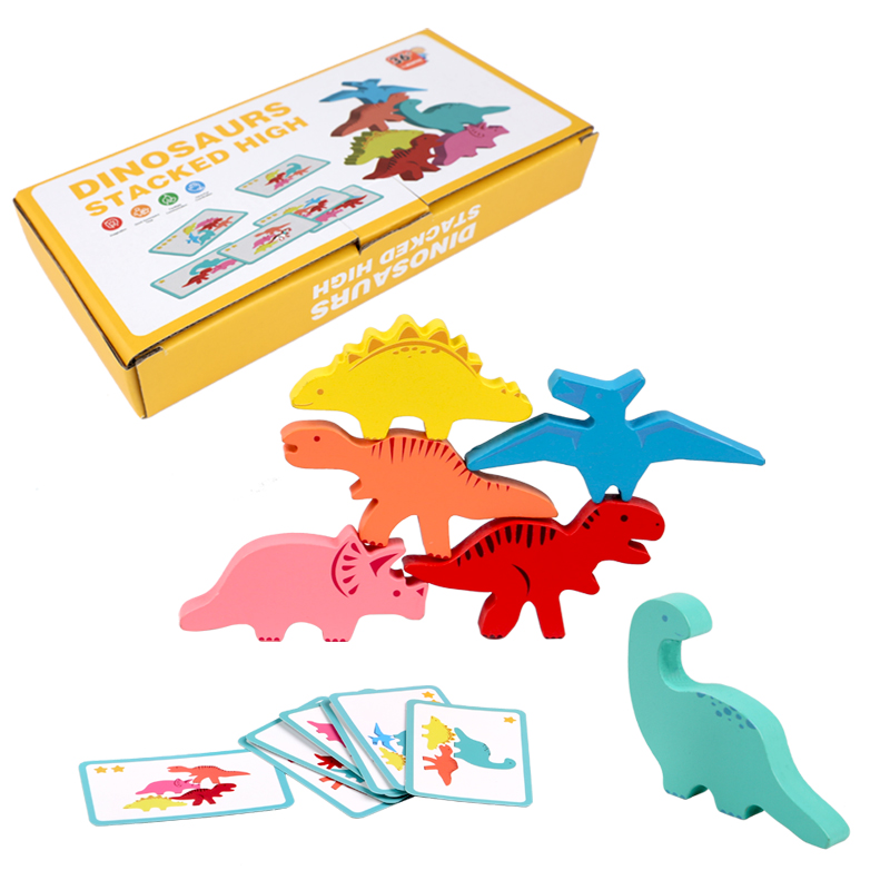 Baby Food Game - Blocos de equilíbrio de madeira brinquedos