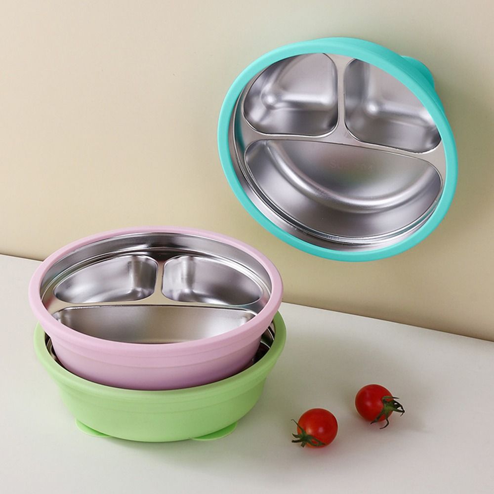 Baby Food Chopper - Ventosa de silicone para bebê, placa