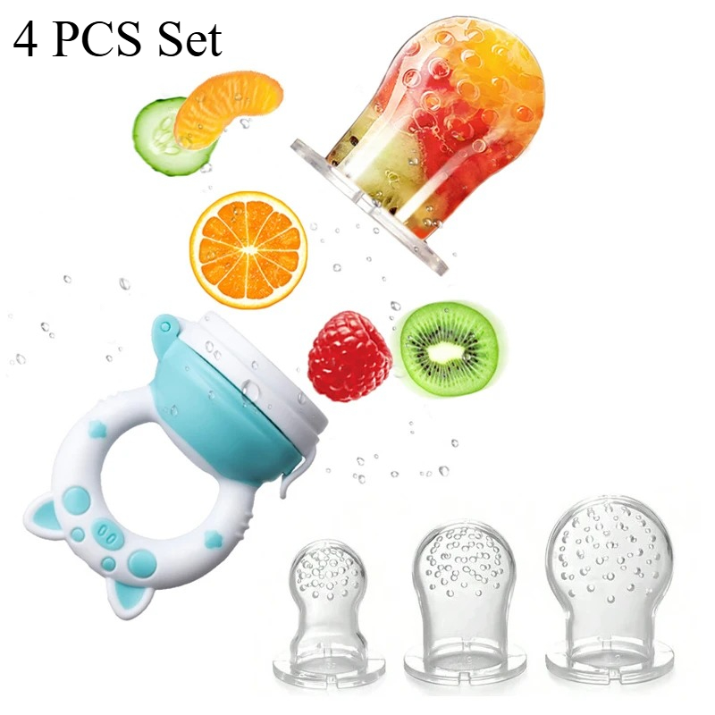 Baby Food Feeder - Conjunto de 4 Peças: Alimentador de