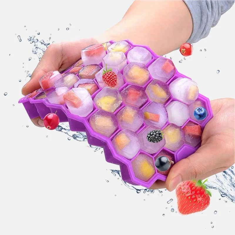 Baby Food Homemade - Forma de Gelo Caseira em Colmeia