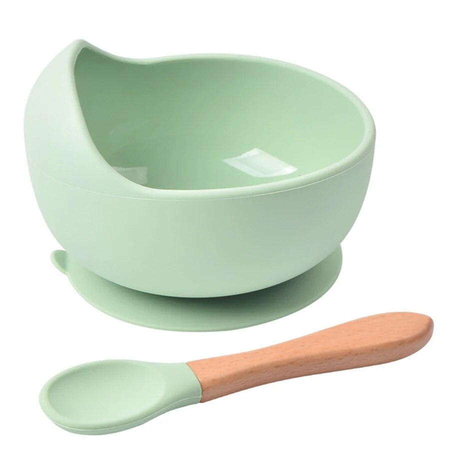 Baby Food Tray - Tigela De Alimentação De Silicone À