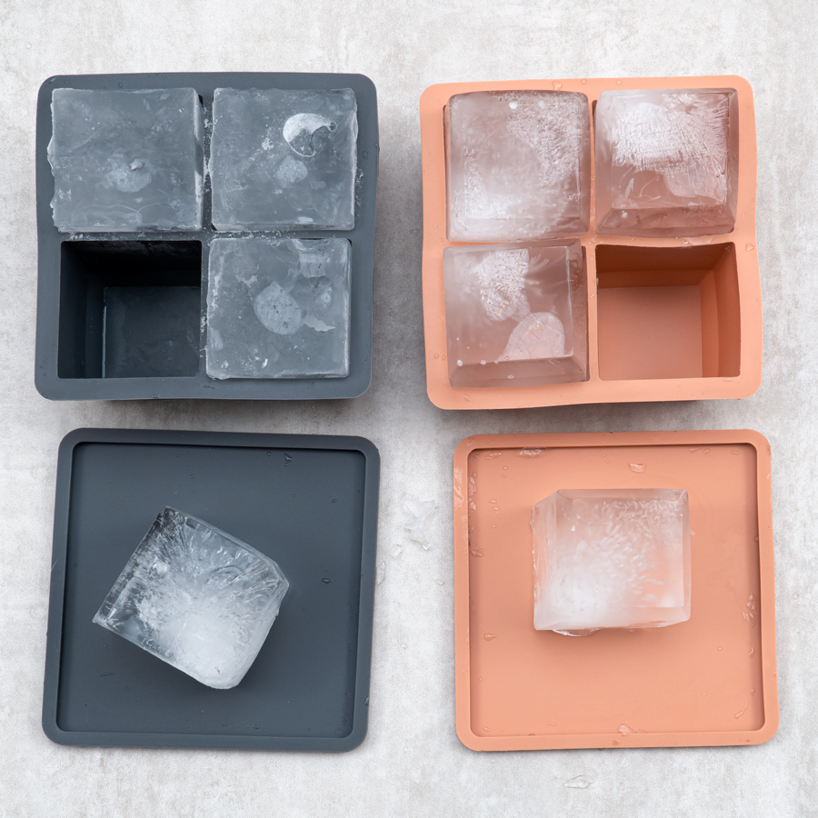 Baby Food Tray - Produto comestível silicone macio quadrado bandeja