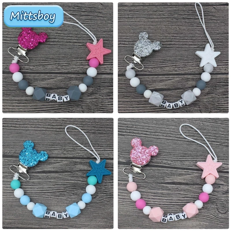 Baby Food Game - Novo nome personalizado bebê mordedor pulseira