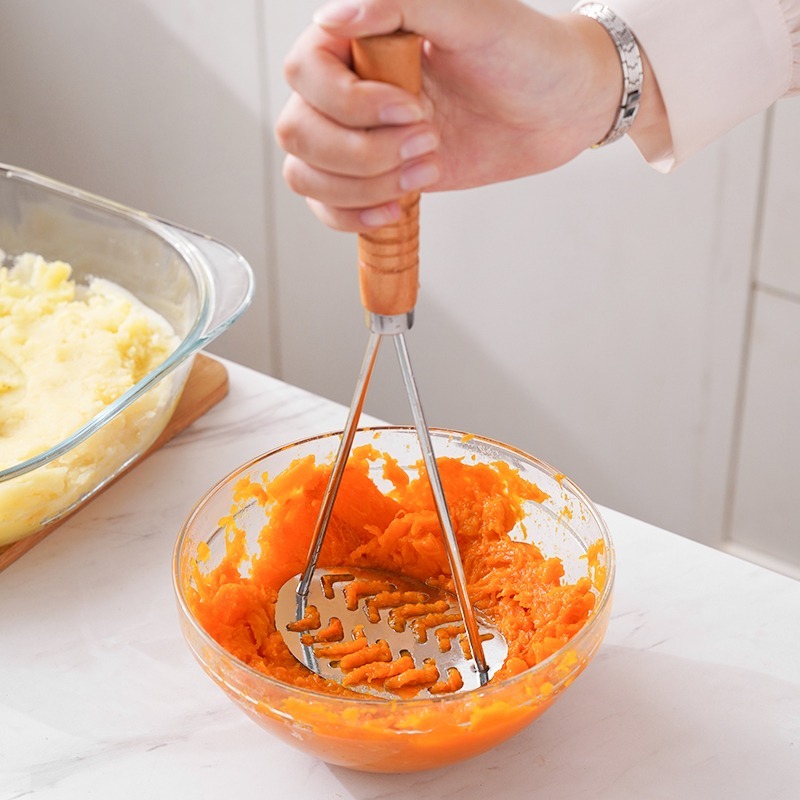 Baby Food Healthy - Espremedor de Batatas em Aço Inoxidável