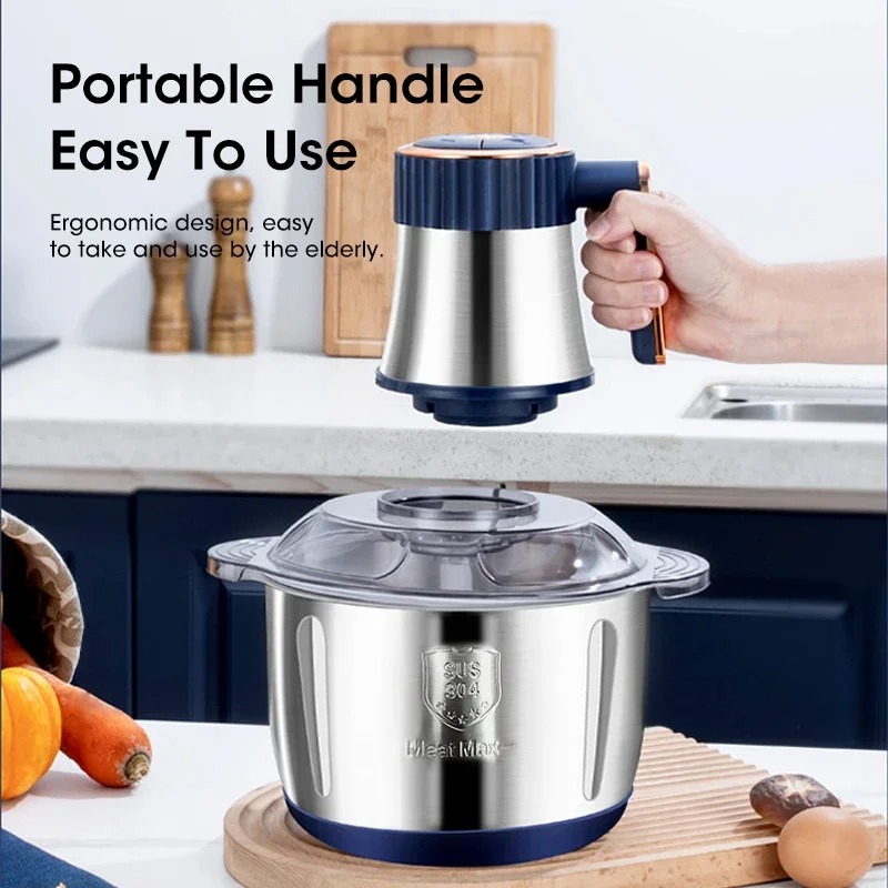 Baby Food Maker - Moedor de Carne Elétrico 5L de