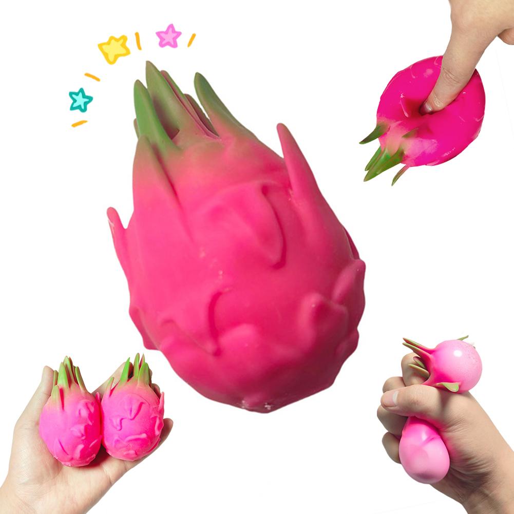 Bola de Apertar Fruta do Dragã - Baby Food Toy avaliação e preço