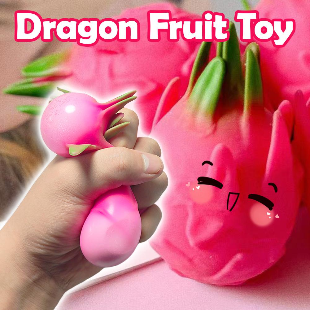 Bola de Apertar Fruta do Dragã - Baby Food Toy avaliação e preço