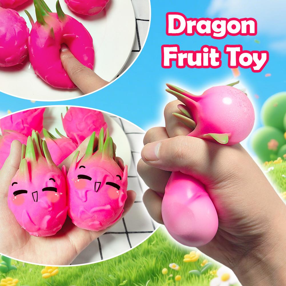 Bola de Apertar Fruta do Dragã - Baby Food Toy avaliação e preço
