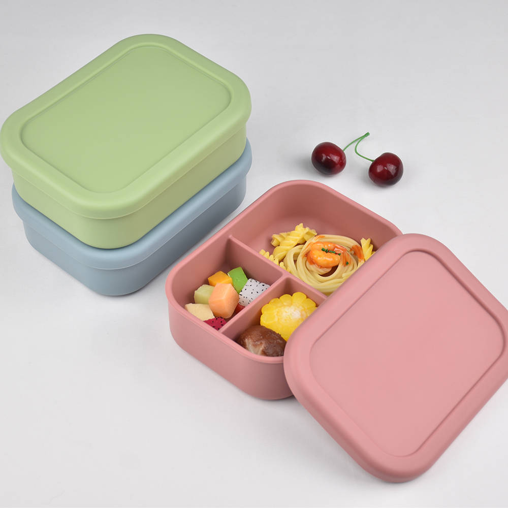 Lancheira bento de silicone de - Baby Food Prep Containers avaliação e preço