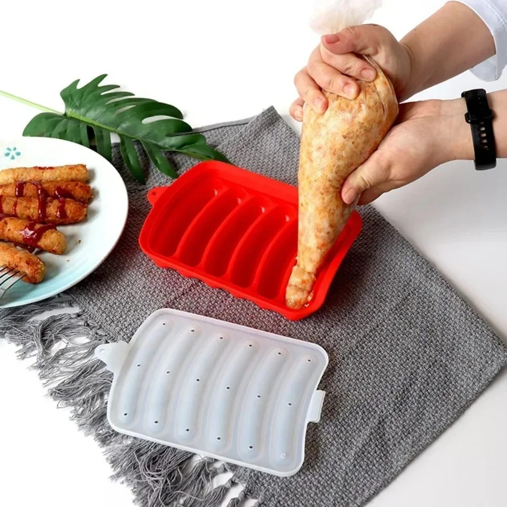 Molde de salsicha de silicone  - Baby Food Healthy avaliação e preço