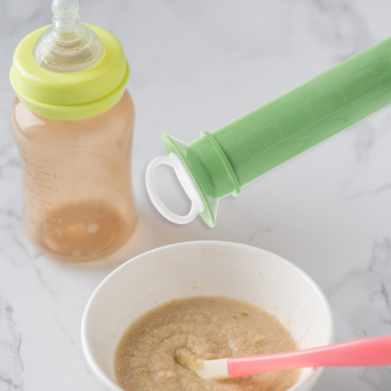 Dispensador de Comida para Beb - Baby Rice Food avaliação e preço