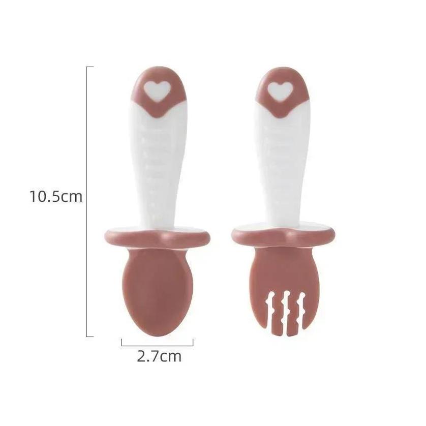 Colher de bebê garfo silicone  - Baby Food Feeder avaliação e preço