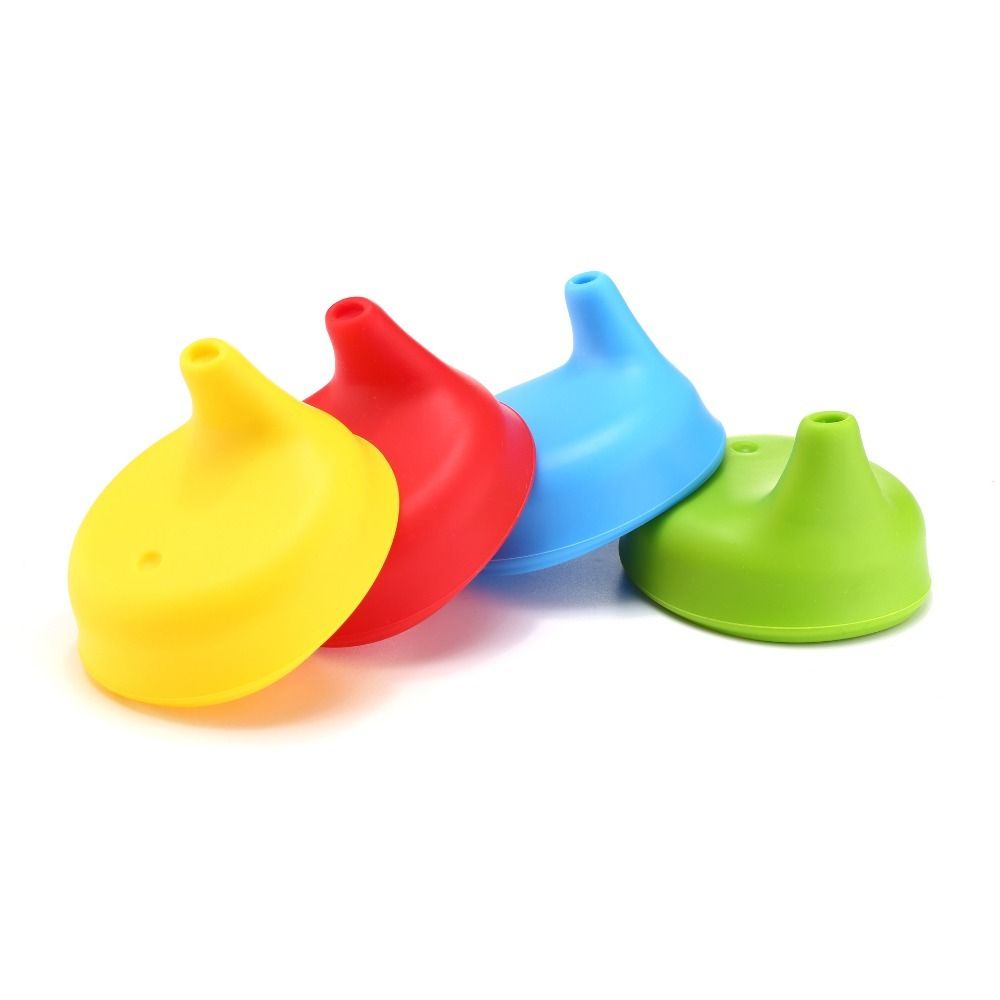 Baby's Silicone Sippy Cup Lids - Baby Food Bottle avaliação e preço
