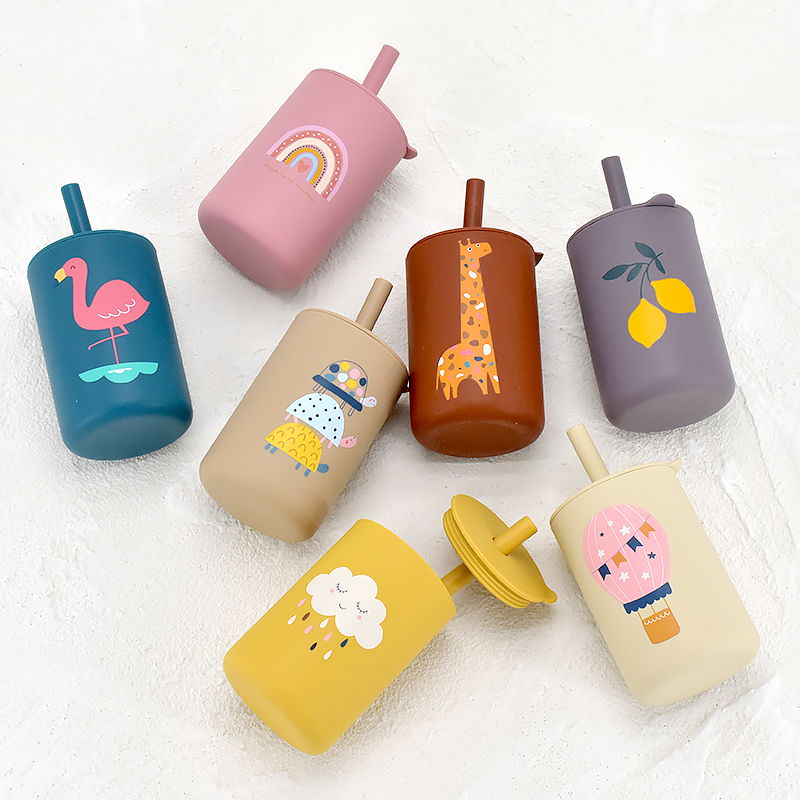Bebê silicone sippy copo de ar - Baby Food Hipp avaliação e preço