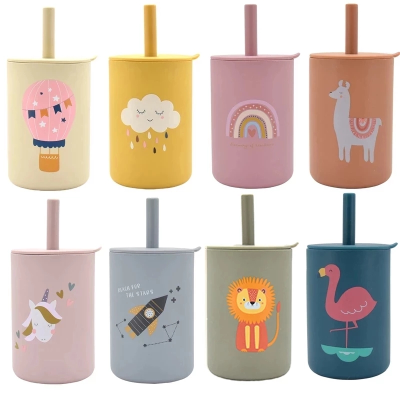 Bebê silicone sippy copo de ar - Baby Food Hipp avaliação e preço