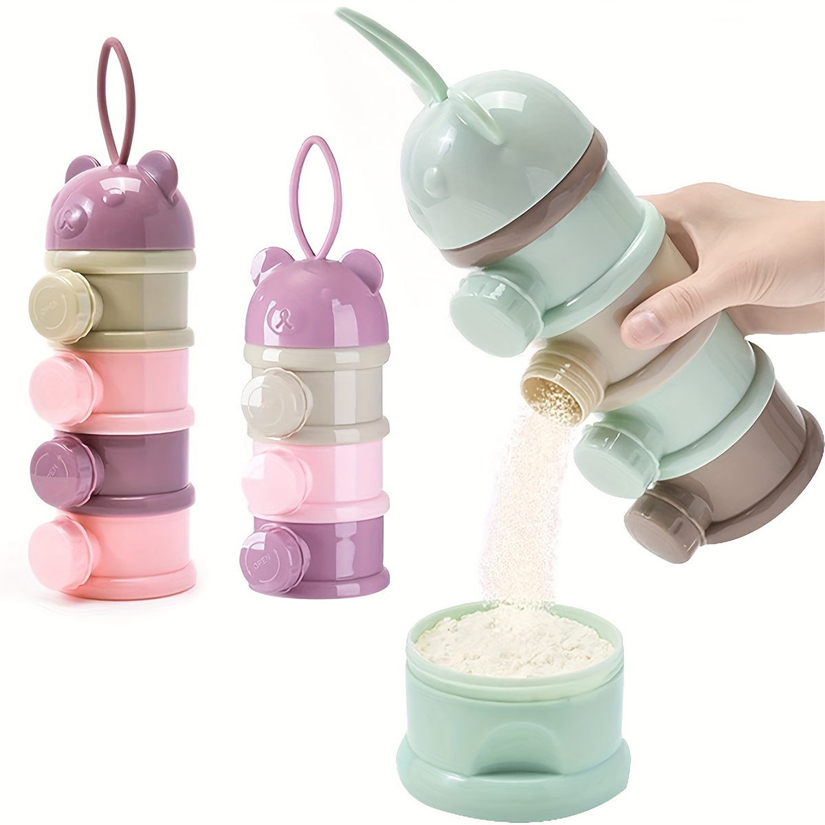 Recipiente de leite em pó para - Baby Food Options avaliação e preço