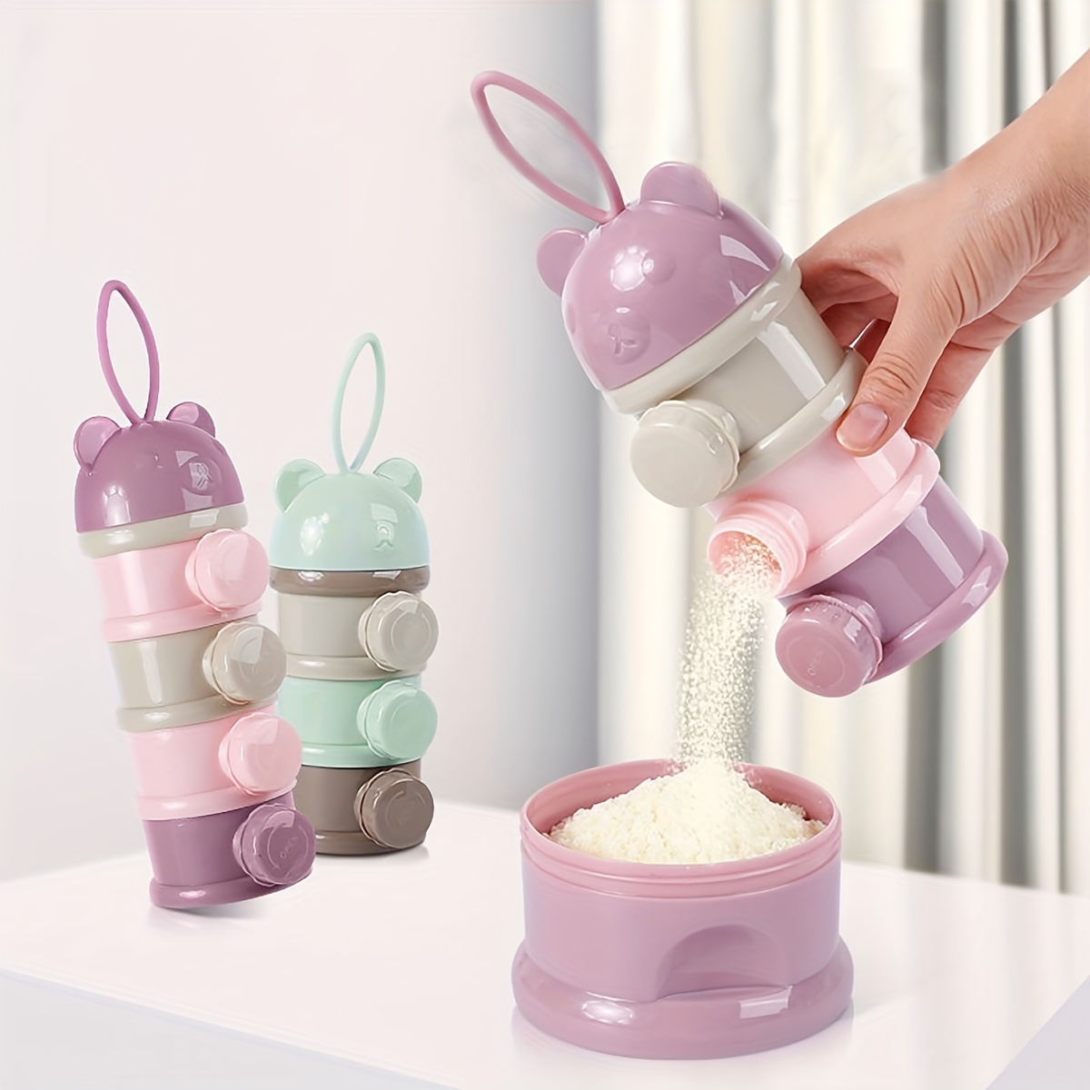 Recipiente de leite em pó para - Baby Food Options avaliação e preço