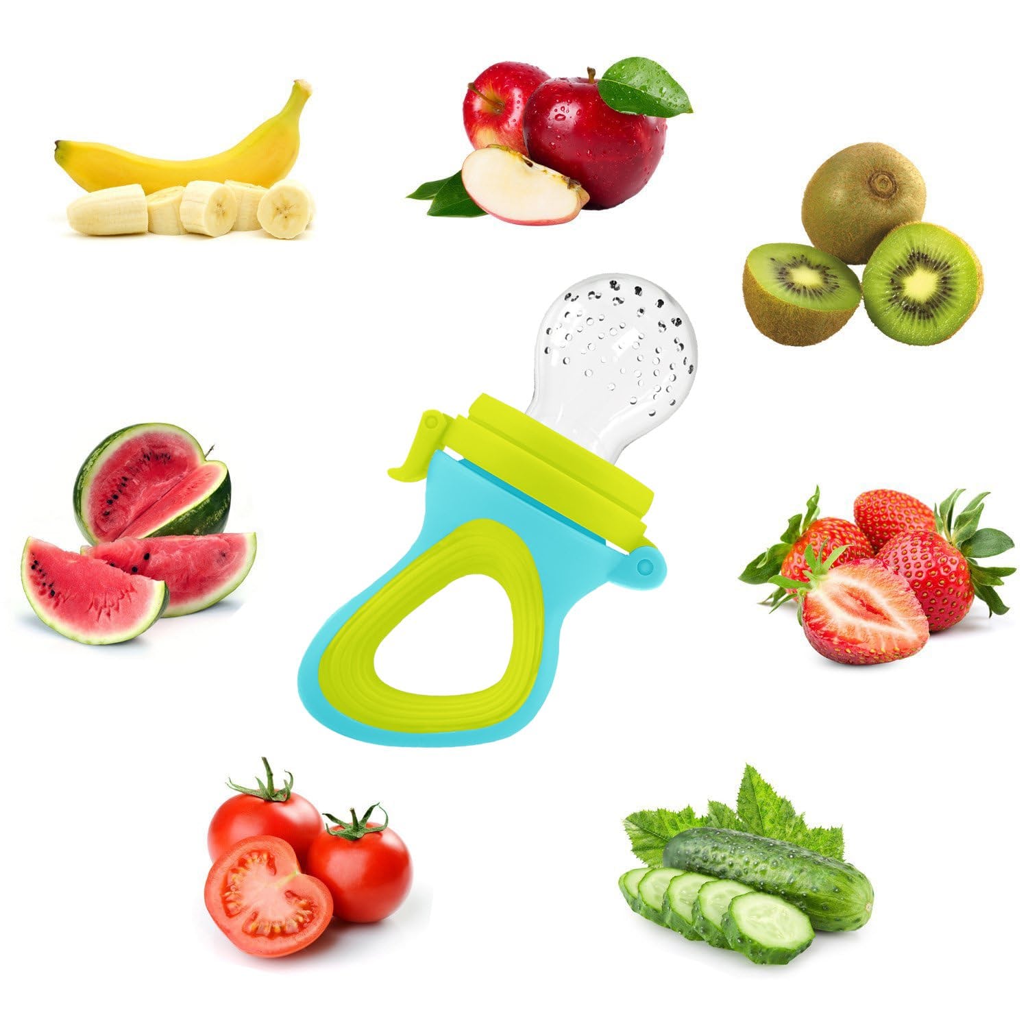 Recém-nascido Silicone Squeezi - Baby Rice Food avaliação e preço