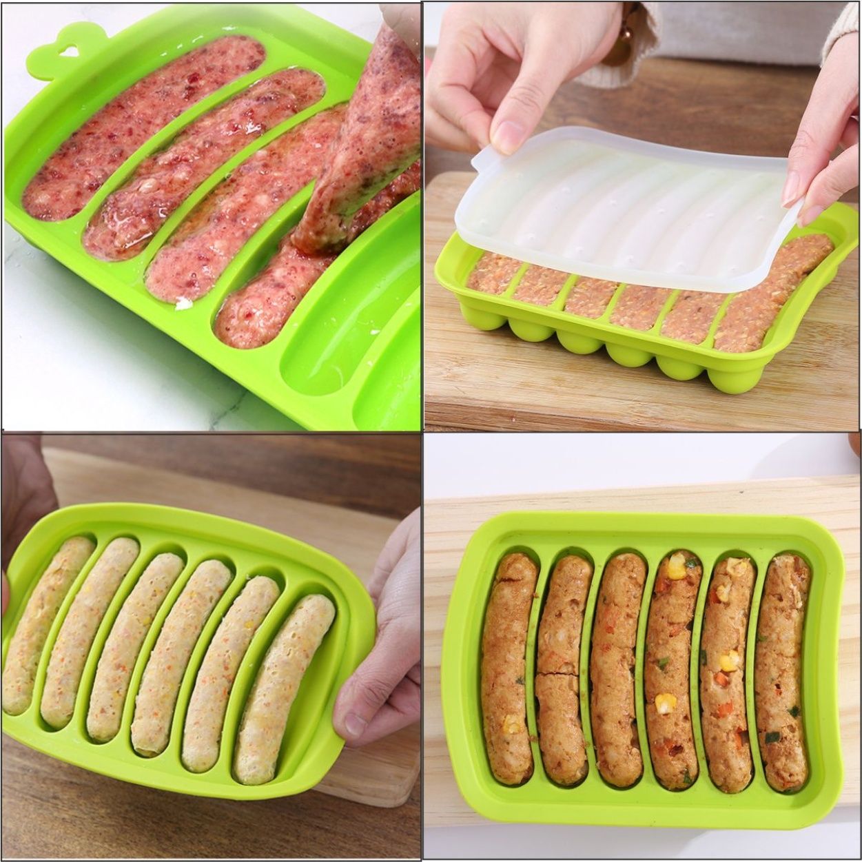 Molde de salsicha de silicone  - Baby Food Homemade avaliação e preço