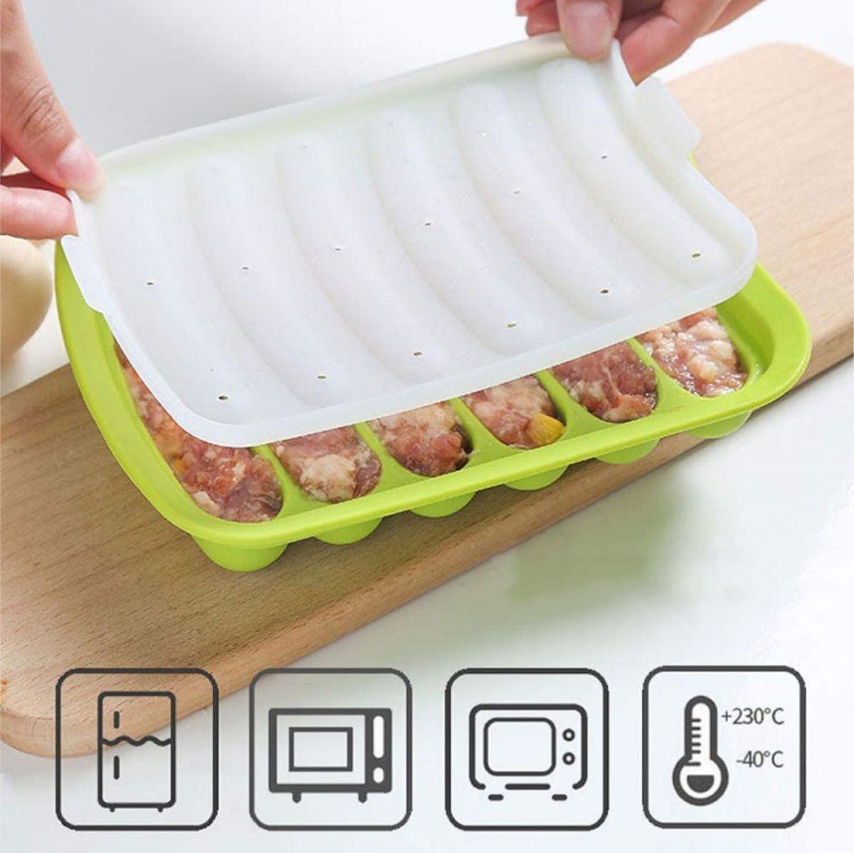 Molde de salsicha de silicone  - Baby Food Homemade avaliação e preço