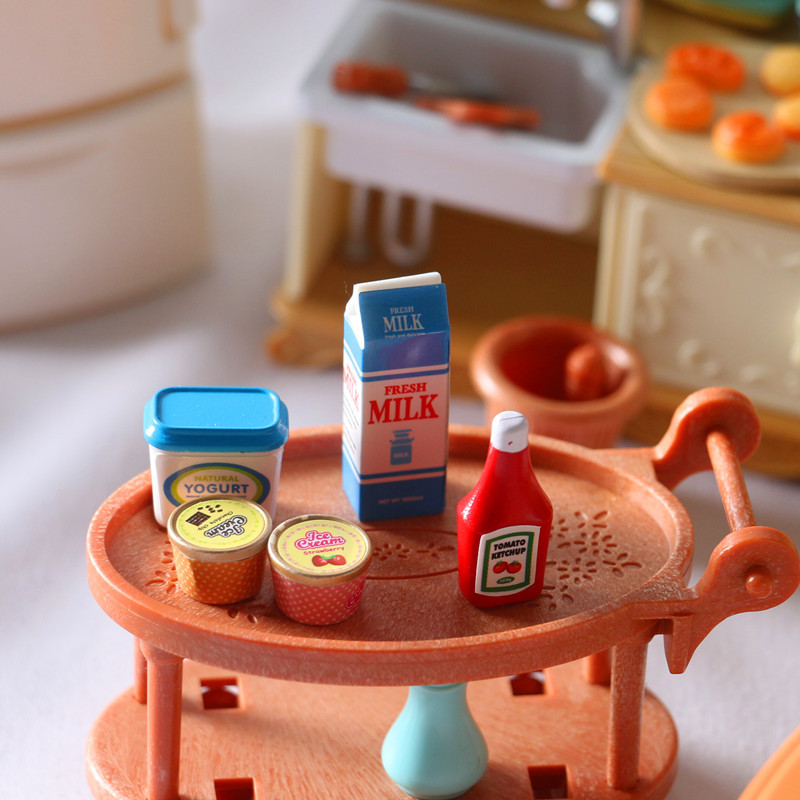 Acessórios para casa de boneca - Baby Food Toy avaliação e preço