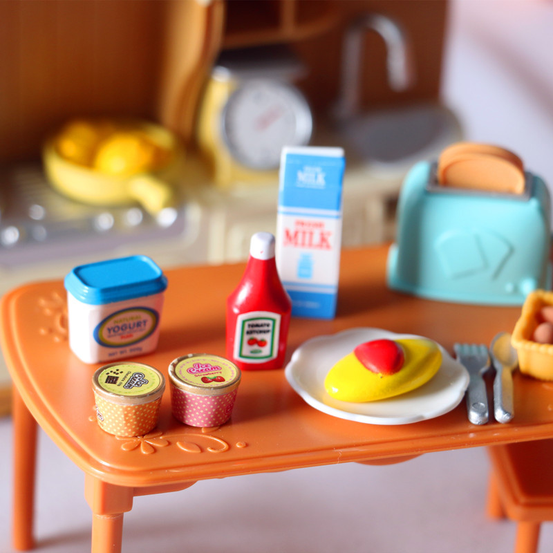 Acessórios para casa de boneca - Baby Food Toy avaliação e preço