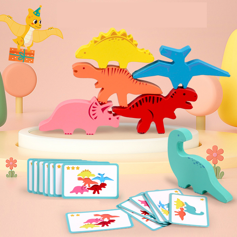 Blocos de equilíbrio de madeir - Baby Food Game avaliação e preço