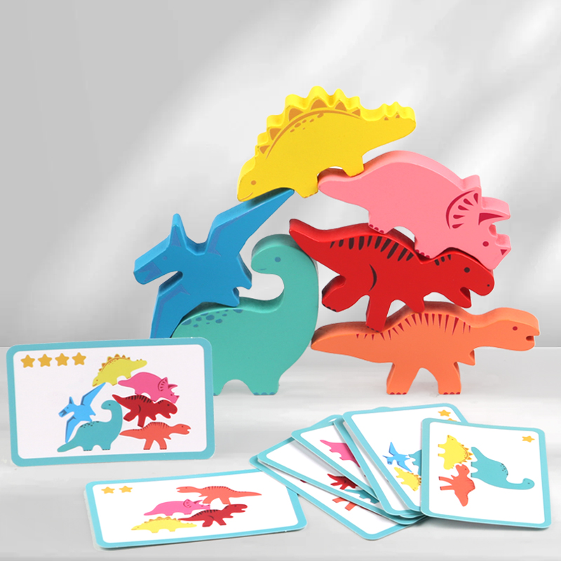 Blocos de equilíbrio de madeir - Baby Food Game avaliação e preço