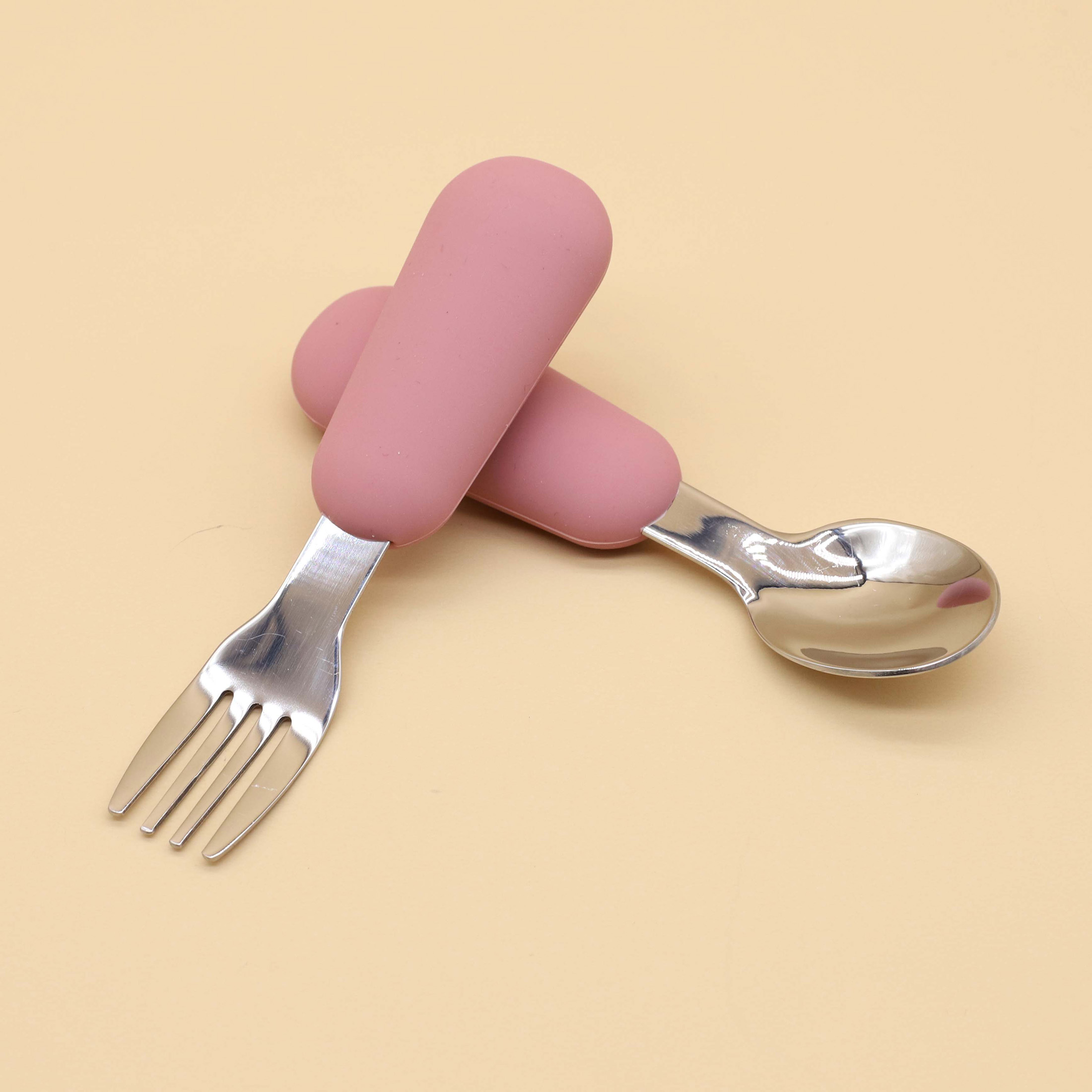 Garfo de colher de aço inoxidá - Baby Food Feeder avaliação e preço