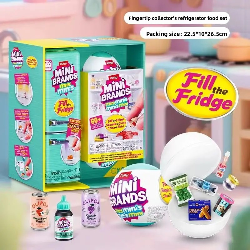 Mini Brands Fill The Fridge Bl - Baby Food Toy avaliação e preço