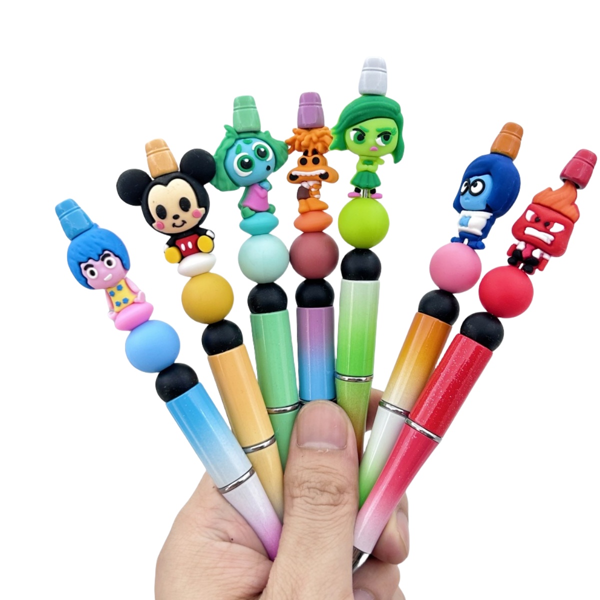 10pc diy 3d dos desenhos anima - Baby Food Toy avaliação e preço