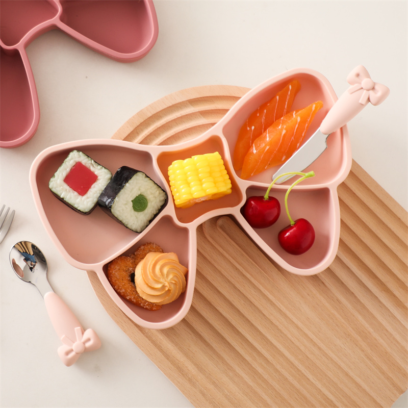Baby's Silicone Dining Plate B - Baby Food Chopper avaliação e preço