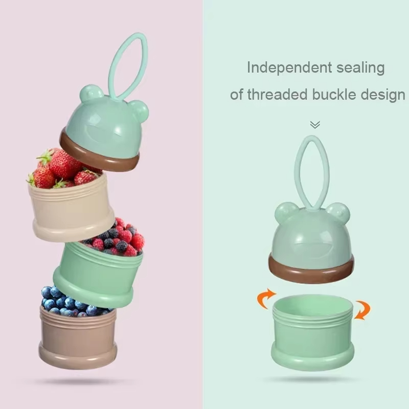Caixa de leite em pó colorida  - Baby Food Options avaliação e preço