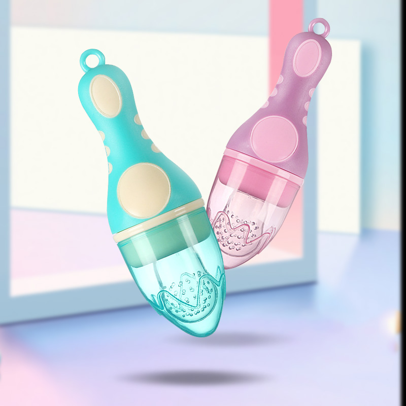 SAIDAH-Tocha Forma Silicone Ch - Baby Food Feeder avaliação e preço