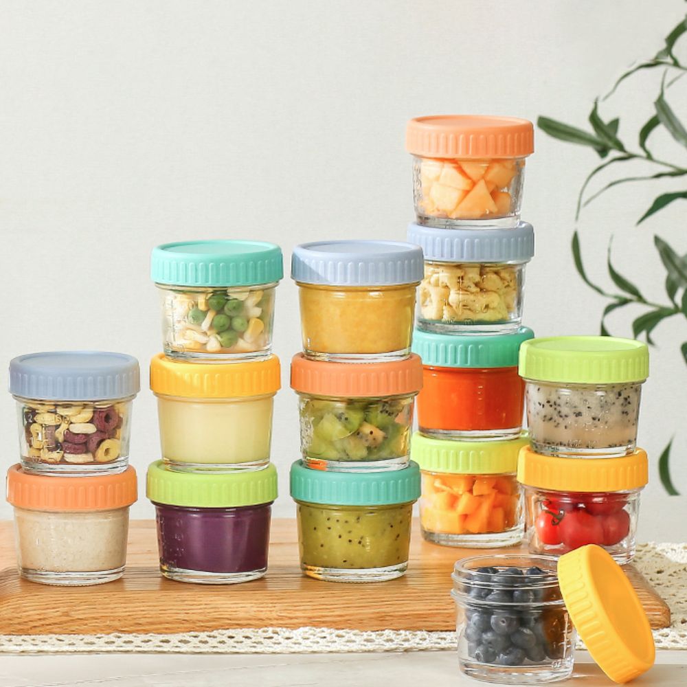 Jarra de vidro para comida de  - Baby Food Jar avaliação e preço