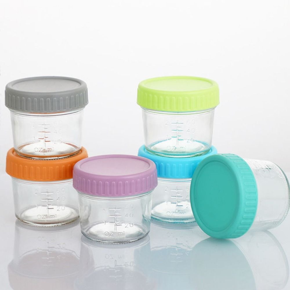 Conjunto de 6 Potes de Vidro R - Baby Food Jar avaliação e preço