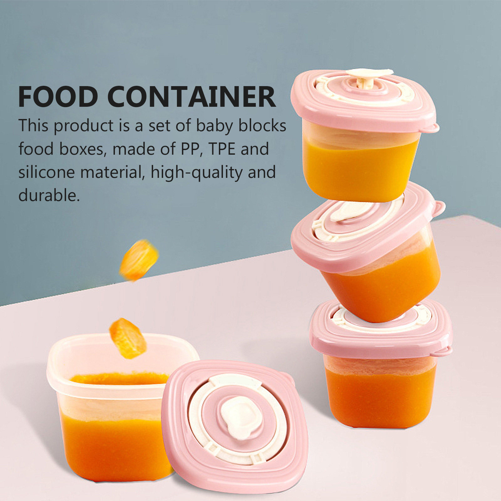 Conjunto de 1 Caixa Organizado - Baby Food Healthy avaliação e preço