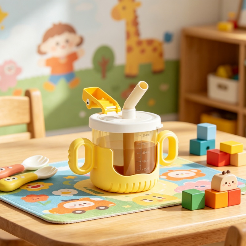 Copo Infantil de Crocodilo com - Baby Food Hipp avaliação e preço