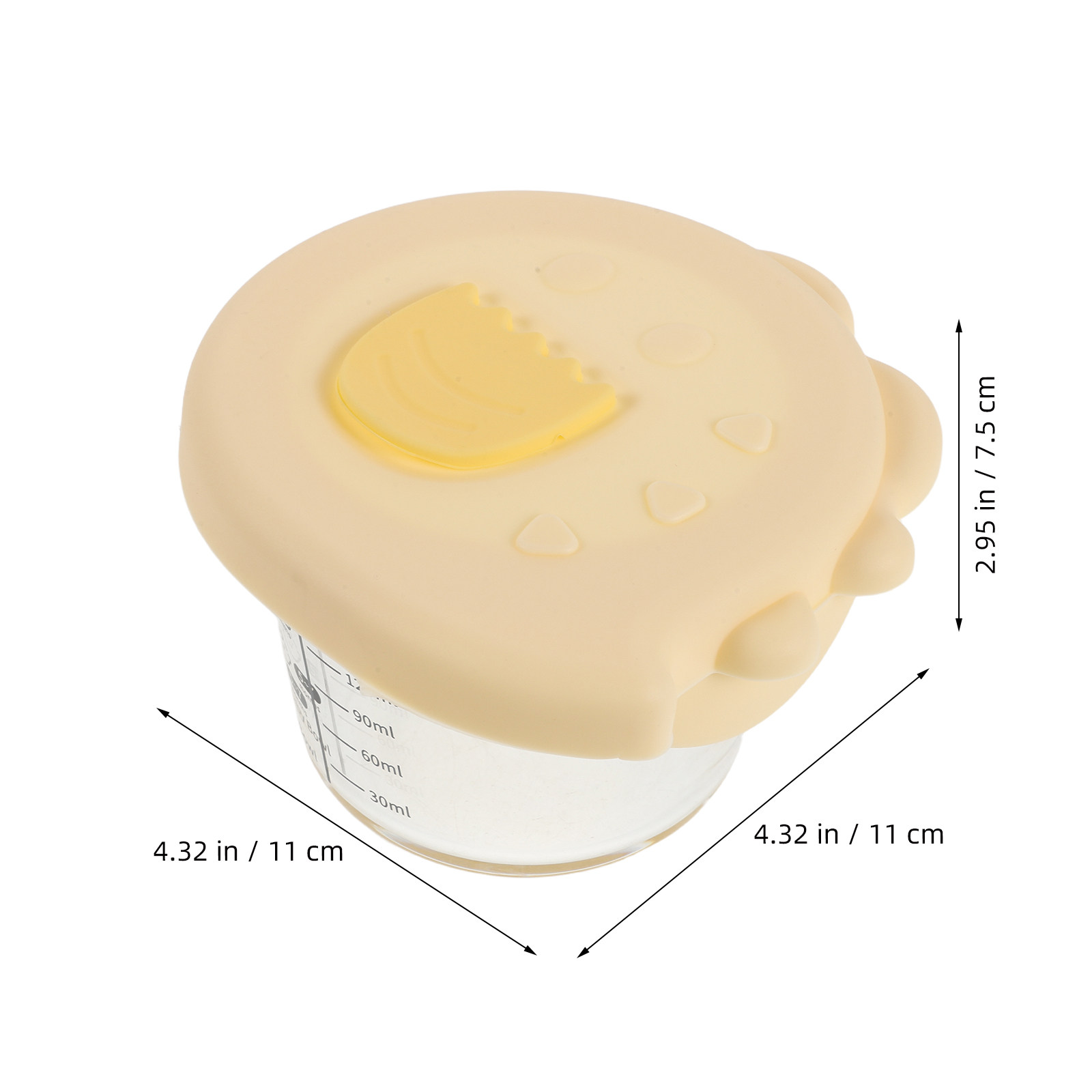 Conjunto de 2 Tigelas de Vidro - Baby Food Prep Containers avaliação e preço