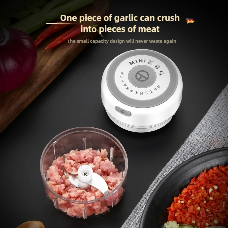 Mini picador de alho elétrico  - Baby Food Chopper avaliação e preço