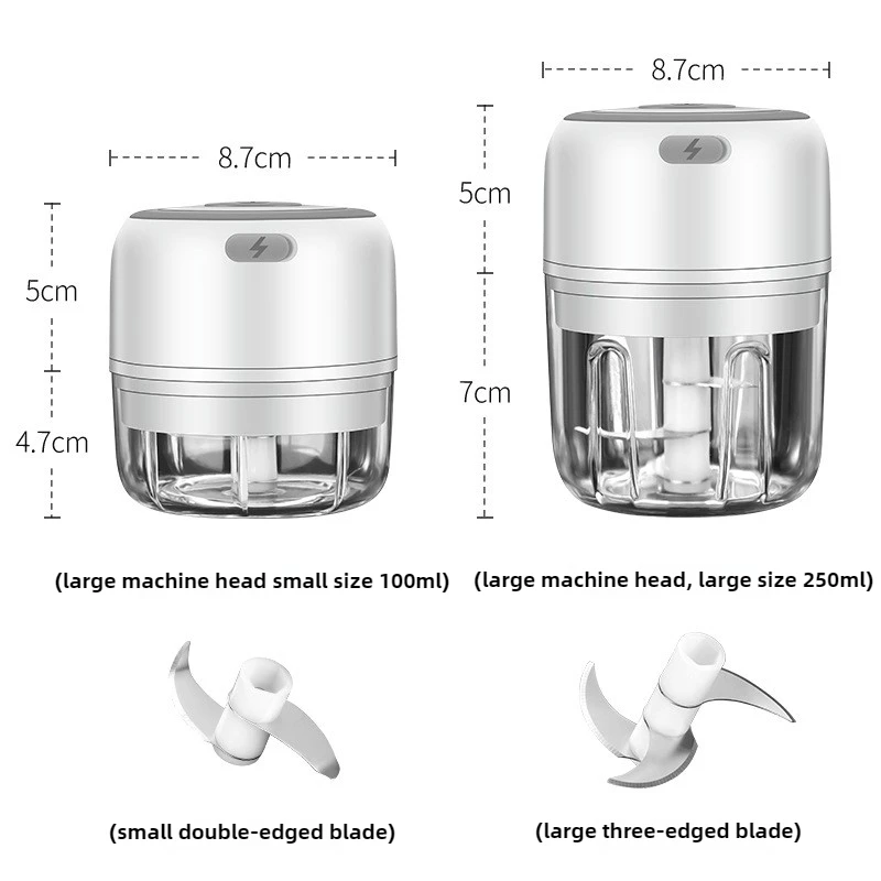 Mini picador de alho elétrico  - Baby Food Chopper avaliação e preço