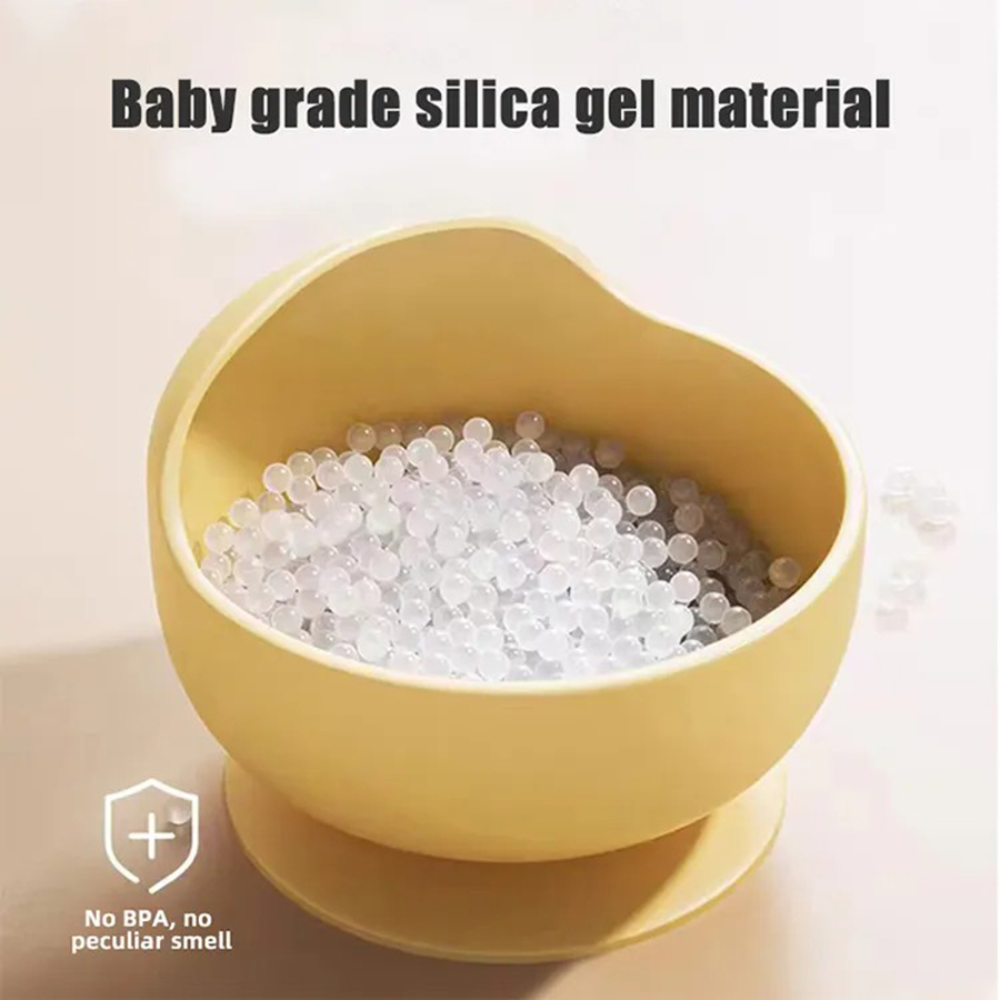 1pc tigelas de silicone de gra - Baby Food Feeder avaliação e preço
