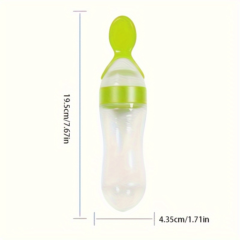 Garrafa de silicone para alime - Baby Food Feeder avaliação e preço