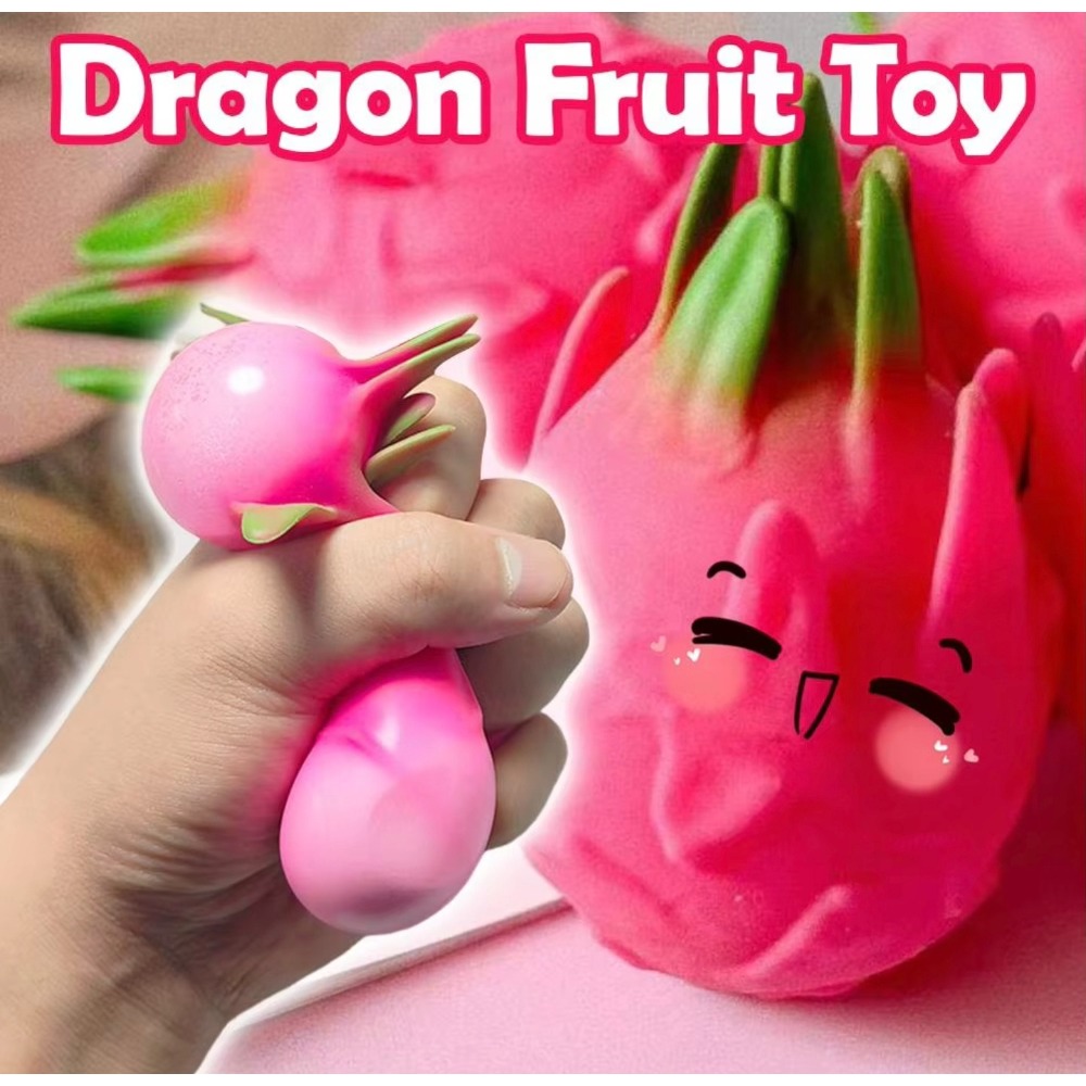 Bola de Apertar Fruta do Dragã - Baby Food Toy avaliação e preço