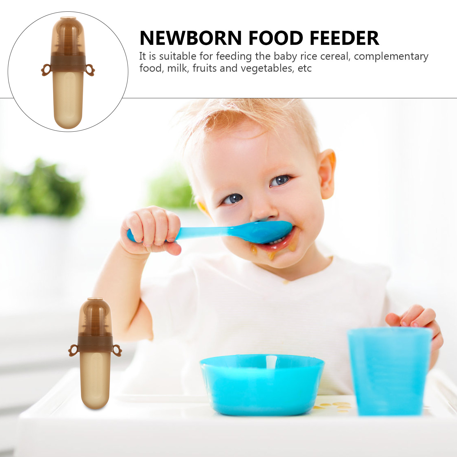 Conjunto de Alimentador de Fru - Baby Food Feeder avaliação e preço