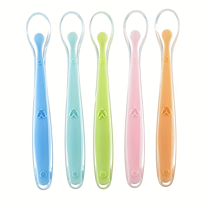 Colher de Silicone Macia para  - Baby Food Feeder avaliação e preço