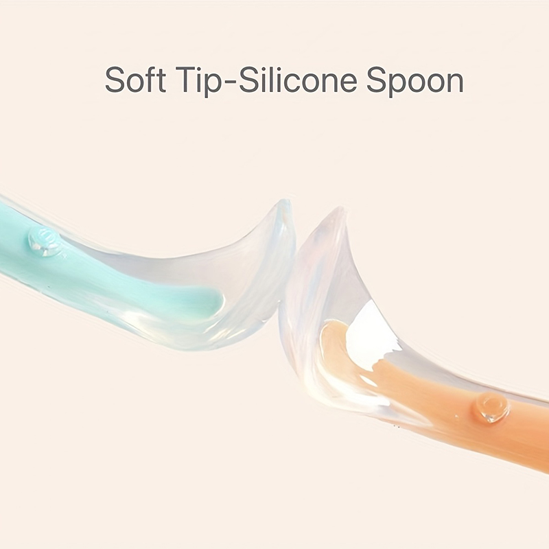 Colher de Silicone Macia para  - Baby Food Feeder avaliação e preço