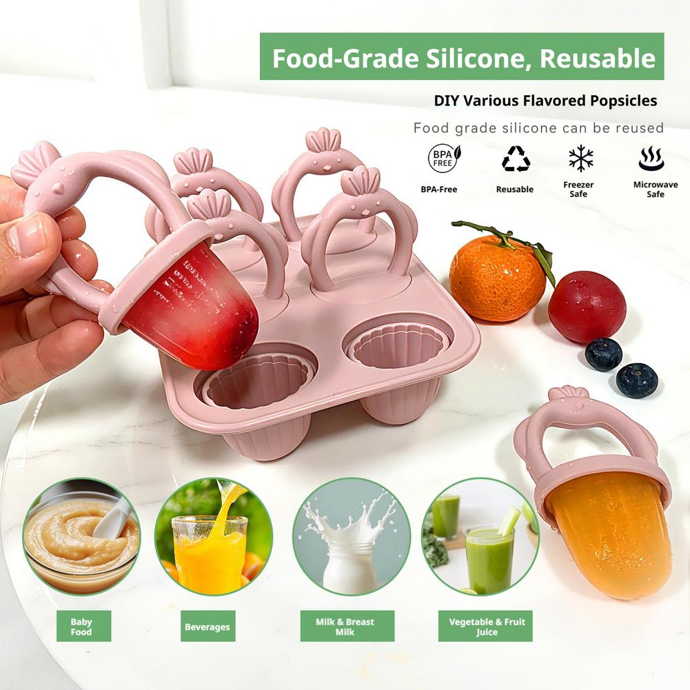 Conjunto de 1 Molde de Silicon - Baby Food Homemade avaliação e preço