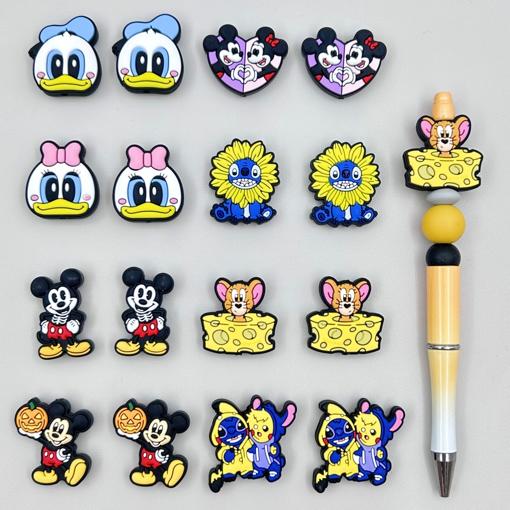 10pc diy dos desenhos animados - Baby Food Toy avaliação e preço